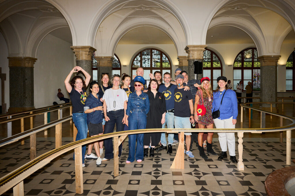 BSHC bei der Vernissage von Grand Central - Gruppenfoto vom Chor