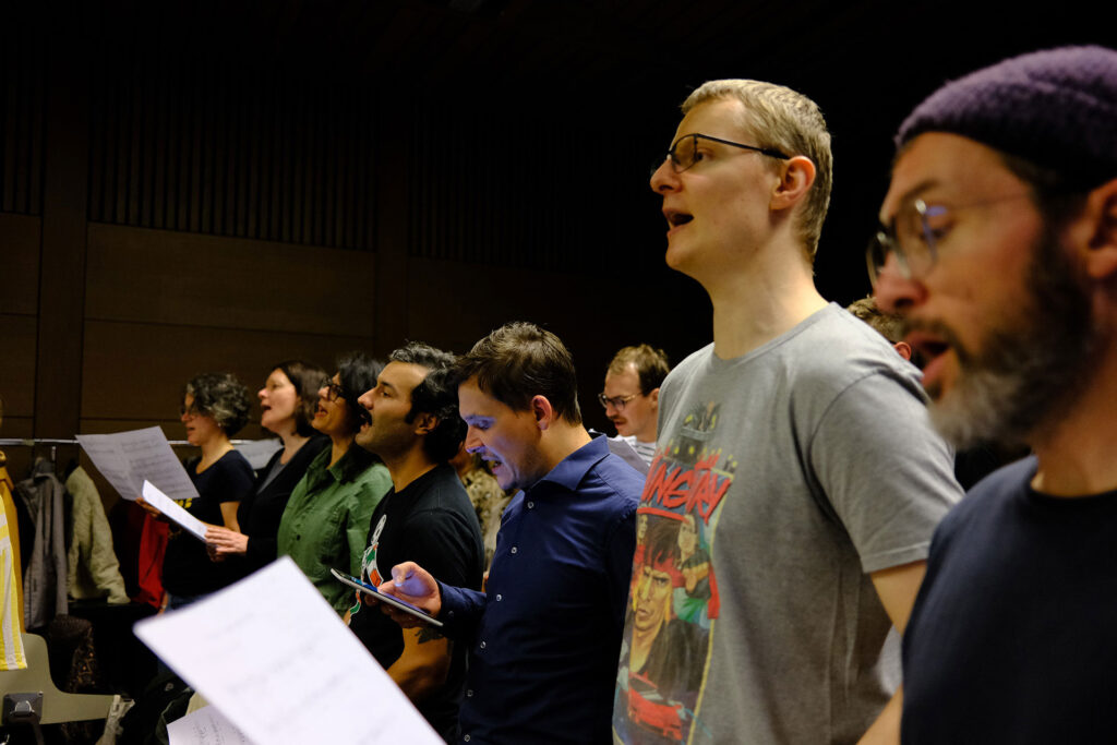 Bud Spenzer Heart Chor Boys beim Proben